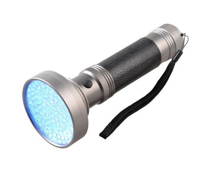 Color: Silver - Violet fluorescent agent detection flashlight