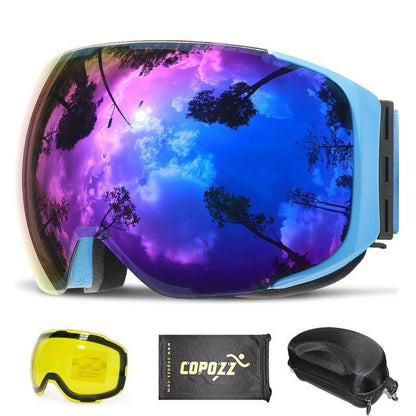 Color: Blue With len - COPOZZ M-2181 Goggles