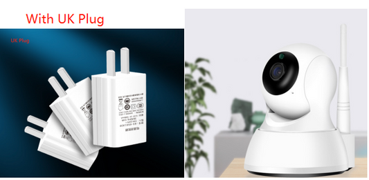 Style: Single line, Model: UK - 1080P surveillance camera