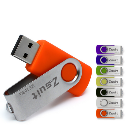 Color: Polychromatic optional, capacity: 4GB - Gift U Disk Creative 360 Degree Rotating Personality USB Drive 64g 32g 16g 8g Enterprise Custom