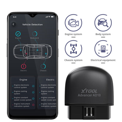 XTOOL AD10 OBD2 Diagnostic Scanner