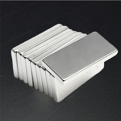 5PCS Super Strong Block Cuboid Magnets Toys 20 x 10 x 2 mm