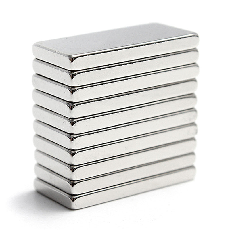 5PCS Super Strong Block Cuboid Magnets Toys 20 x 10 x 2 mm