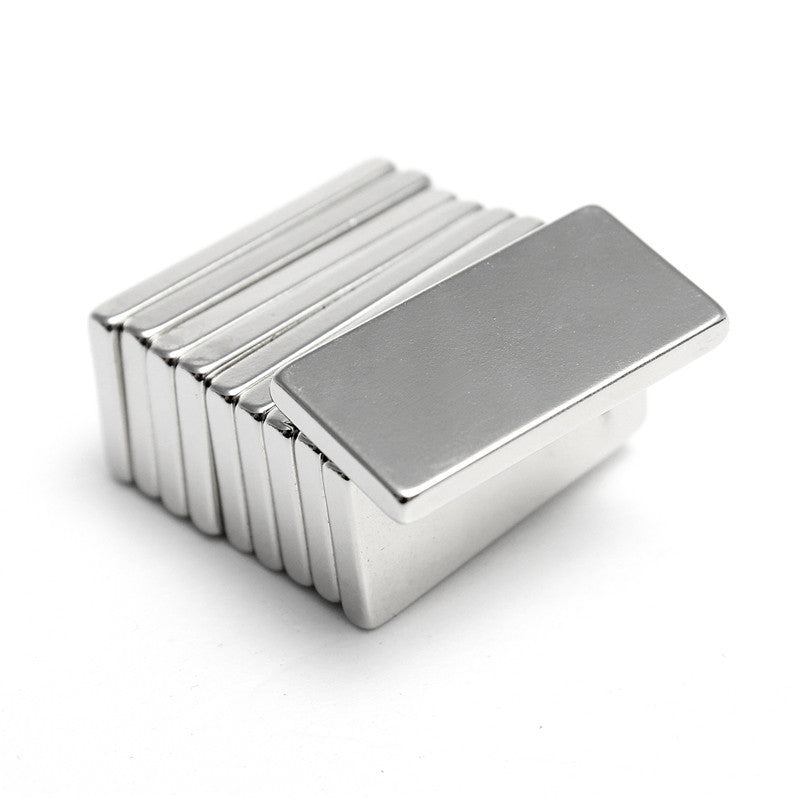 5PCS Super Strong Block Cuboid Magnets Toys 20 x 10 x 2 mm