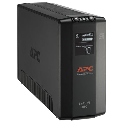 APC BX850M Back-UPS Pro 8-Outlet Compact Battery Back-Up and Surge Protector (510 Watts)