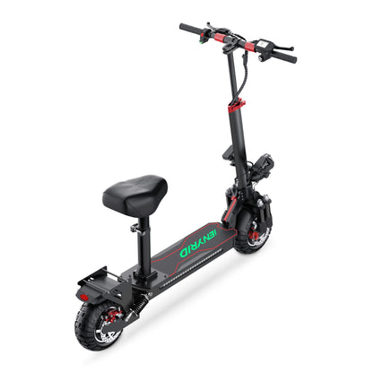 IE-ES10 Electric Scooter 2000W Motor 48V 20AH Off Road Folding E-Scooter 10 Inches Fast Adult Electric Scooter With Seat