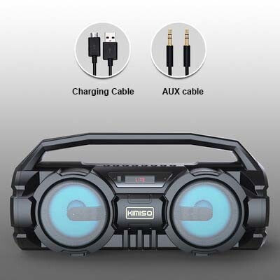 Portable Bluetooth Speakers Powerful Column Home Theater Bass With Mic FM Radio TF Music Center System Wireless Stereo Subwoofer