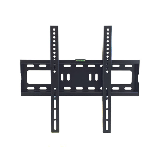 MegaMounts Heavy Duty Matte Black Finish Fixed Television Wall Mount for 26 - 55 Inch Plasma/LCD/LED Televisions