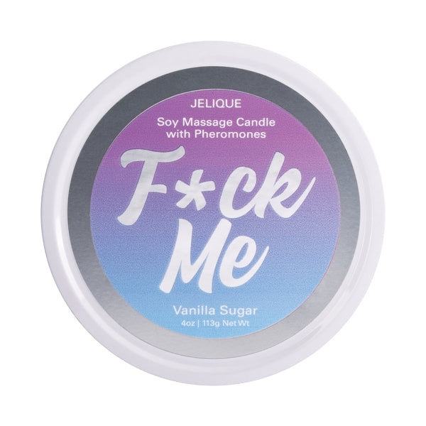 Massage candle w/ pheromones f*ck me vanilla sugar 4oz