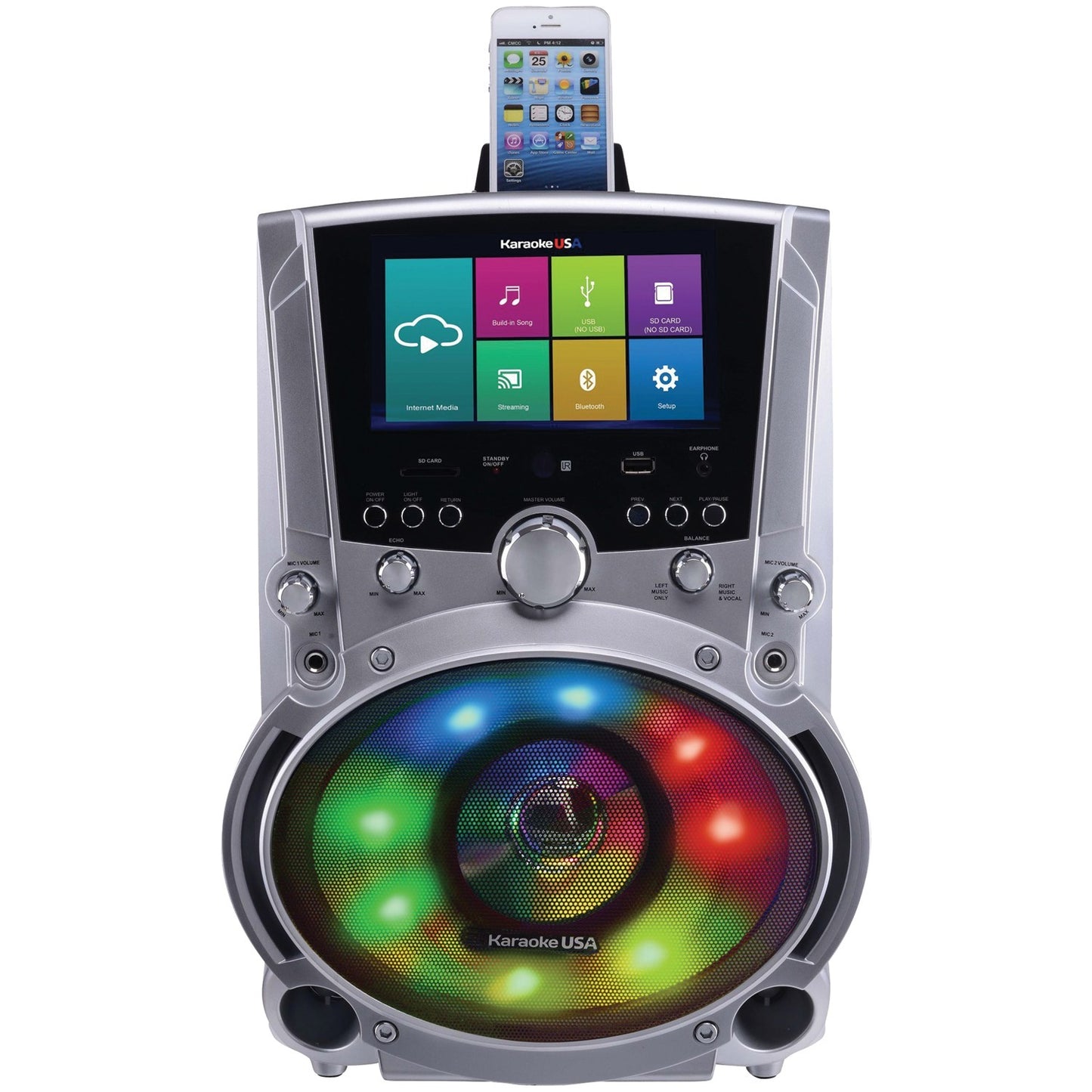 Karaoke USA WK760 All-in-One Multimedia Wi-Fi Karaoke System