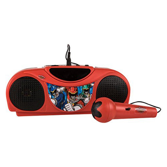 Power Rangers Portable FM Radio Karaoke Kit with Microphone