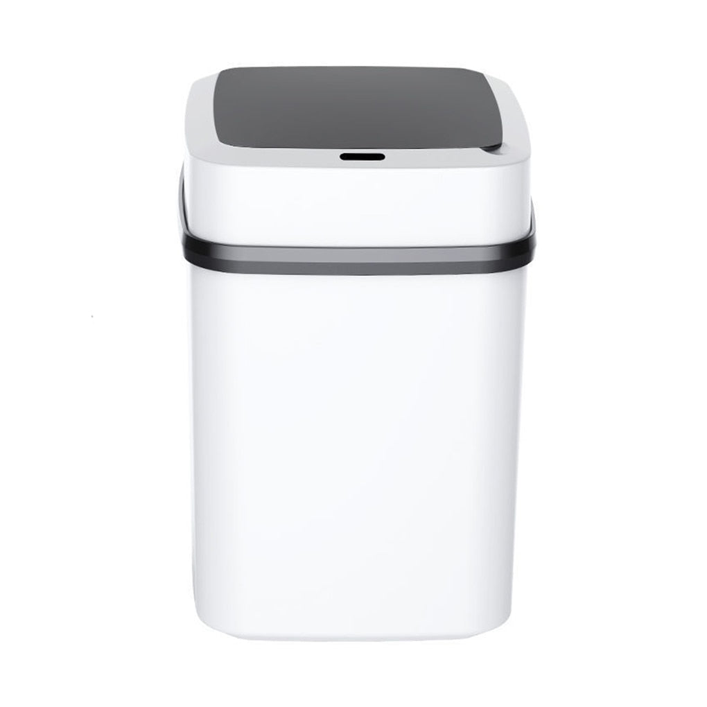 Improve product title: Smart Infrared Sensor Trash Can for Automatic Toilet Rubbish Disposal