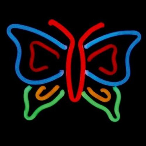 Butterfly Neon Sculpture