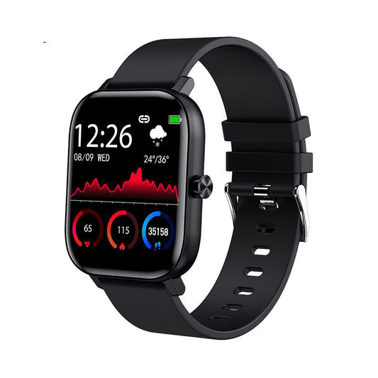 Color: Black - Unisex Smart Watch Waterproof Watch Smart