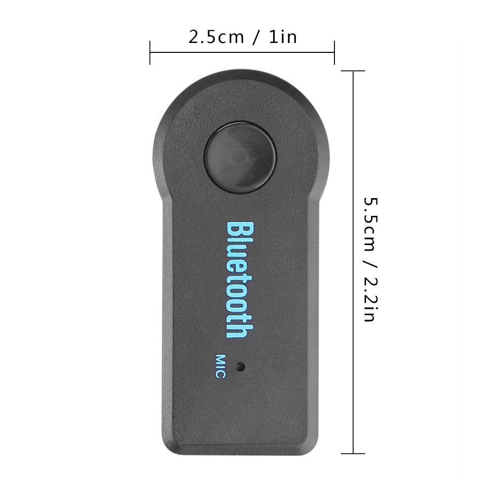 Type: Bluetooth Transmitter Receiver - Universal 3.5mm jack Bluetooth Car Kit Hands free Music Audio Receiver Adapter Auto AUX Kit for Speaker Headphone Car Stereo