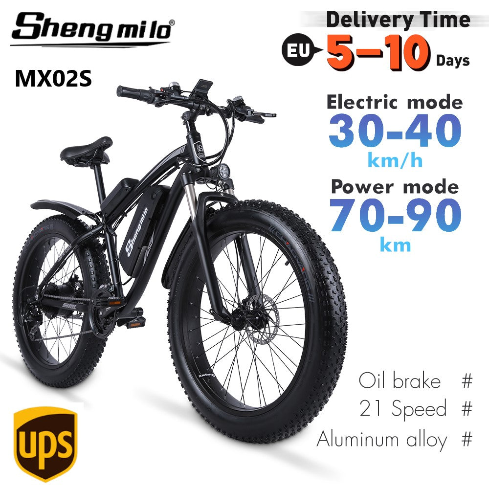 Shengmilo Electric Bike 1000W Ebike  Mountain Bike